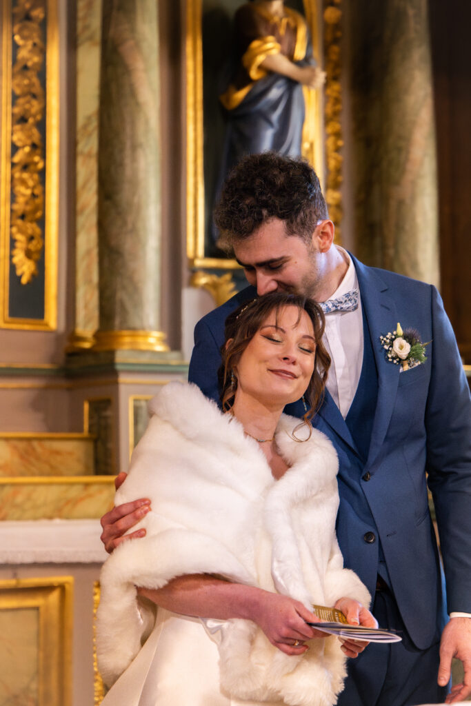 Photographe de mariage sur la région nantaise- Photographie de la cérémonie à l'église