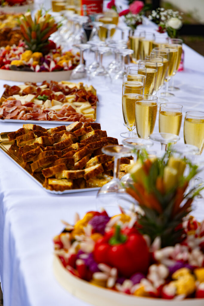 Photographe de mariage sur la région nantaise- Photographie du vin d'honneur